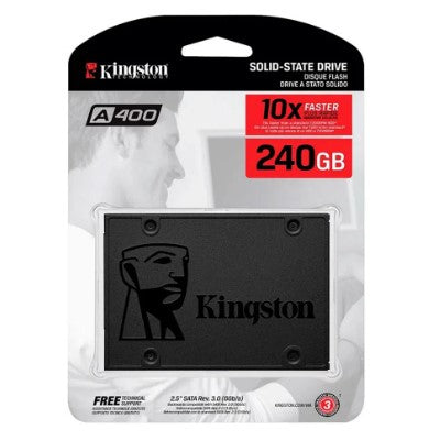 Kingston SSD A400 - 2.5" Interno - 240GB - SATA