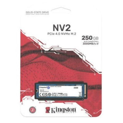 Kingston - SSD M.2 Interno - 250GB - PCI Express NVMe